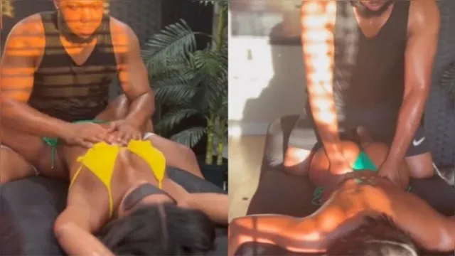 Imagem ilustrativa da notícia Ex-MC Rebecca compartilha vídeo recebendo massagem íntima