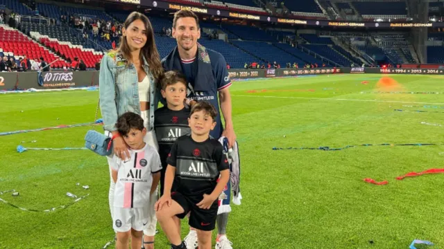 Imagem ilustrativa da notícia Esposa de Messi revela detalhes íntimos da família; veja!