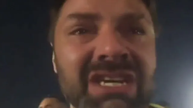 Imagem ilustrativa da notícia Vídeo: comediante se desespera após ser detido no Qatar