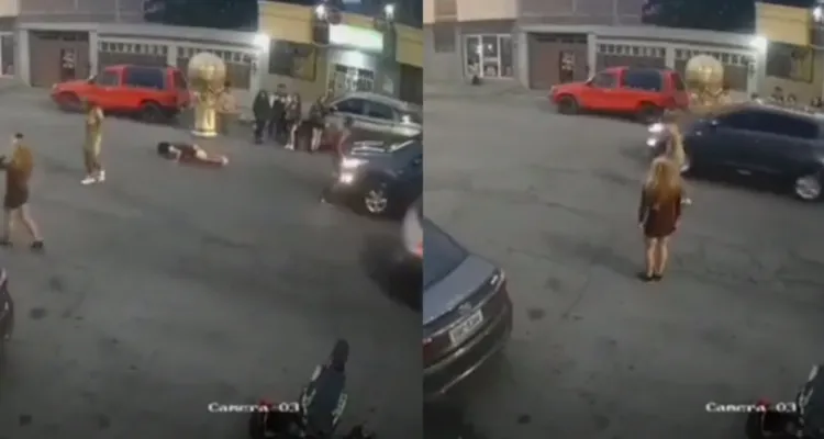 Imagem ilustrativa da notícia Vídeo: Homem dança “Envolver” da Anitta e acaba atropelado