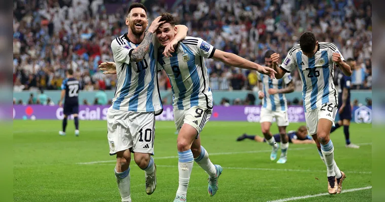 Imagem ilustrativa da notícia Argentina vence Croácia sem dificuldades e está na final