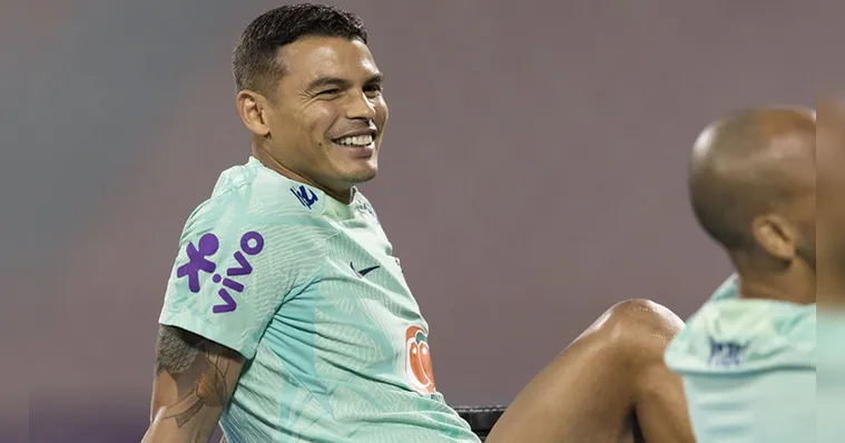 Imagem ilustrativa da notícia Thiago Silva será o capitão na estreia da seleção