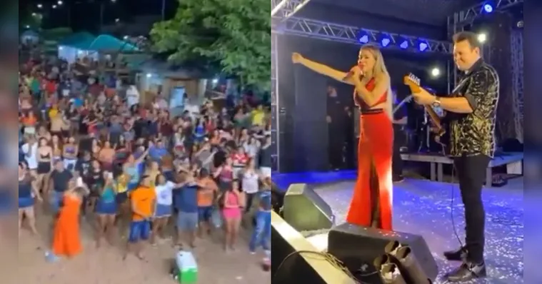 Imagem ilustrativa da notícia Vídeo: Ximbinha vira motivo de piada após show vazio no PA