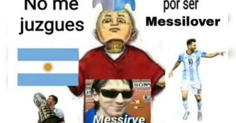 Imagem ilustrativa da notícia Vitória da Argentina com gol de Messi bomba na web; veja