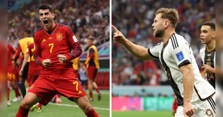 Imagem ilustrativa da notícia Alemanha empata com a Espanha e respira na Copa do Mundo