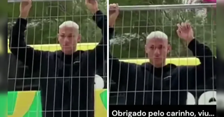 Imagem ilustrativa da notícia Emocionado, Richarlison se despede de torcedores no Catar