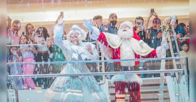 Imagem ilustrativa da notícia Paradas natalinas e shows de neve vão encantar em Belém
