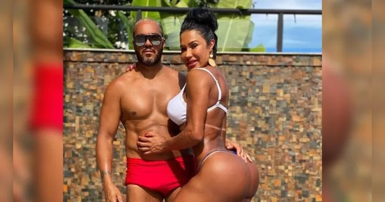 Imagem ilustrativa da notícia Gracyanne não aguenta com o que ouve de Belo e desabafa