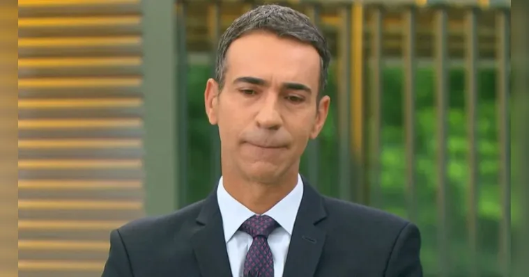 Imagem ilustrativa da notícia César Tralli se emociona após JH exibir vídeo chocante