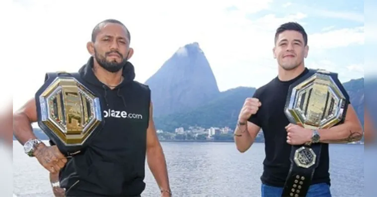 Imagem ilustrativa da notícia Deiveson Figueiredo e Brandon Moreno apresentam UFC Rio