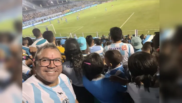 Imagem ilustrativa da notícia Ídolo Zé Augusto vê final no meio da torcida do Paysandu