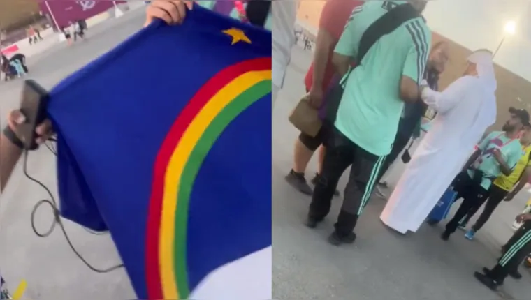 Imagem ilustrativa da notícia Bandeira de Pernambuco é confundida com a LGBTQIA+ no Qatar