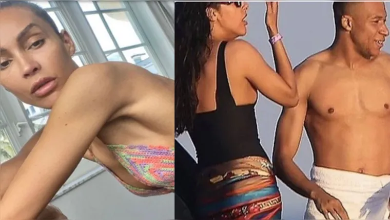 Imagem ilustrativa da notícia Modelo trans namorada de Mbappé curte soltinha em Miami