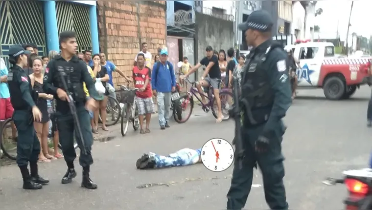 Imagem ilustrativa da notícia Homem é morto a tiros no bairro do Maguari, em Ananindeua