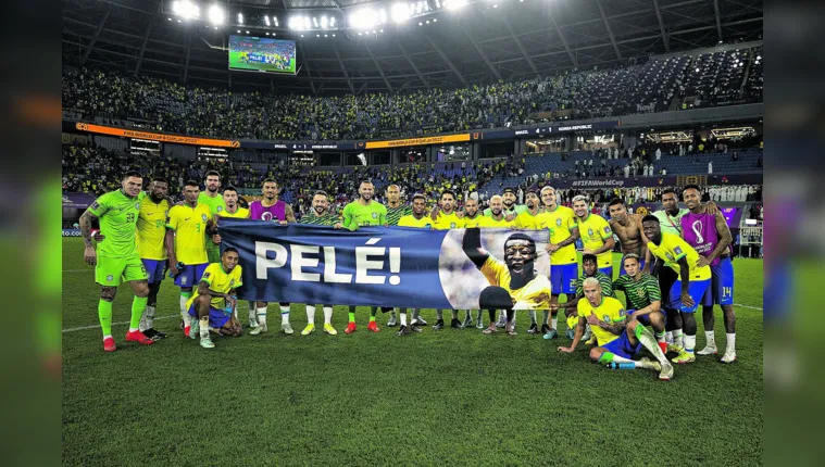 Imagem ilustrativa da notícia Pelé tem "melhora progressiva", informa o boletim médico