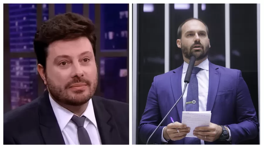 Danilo Gentili Chama Eduardo Bolsonaro De Vagabundo E Mimado • Dol