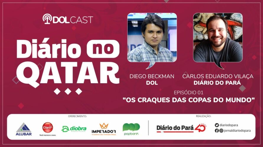 Imagem ilustrativa do podcast: Diário no Catar: Nova série de podcast estreia no DOL