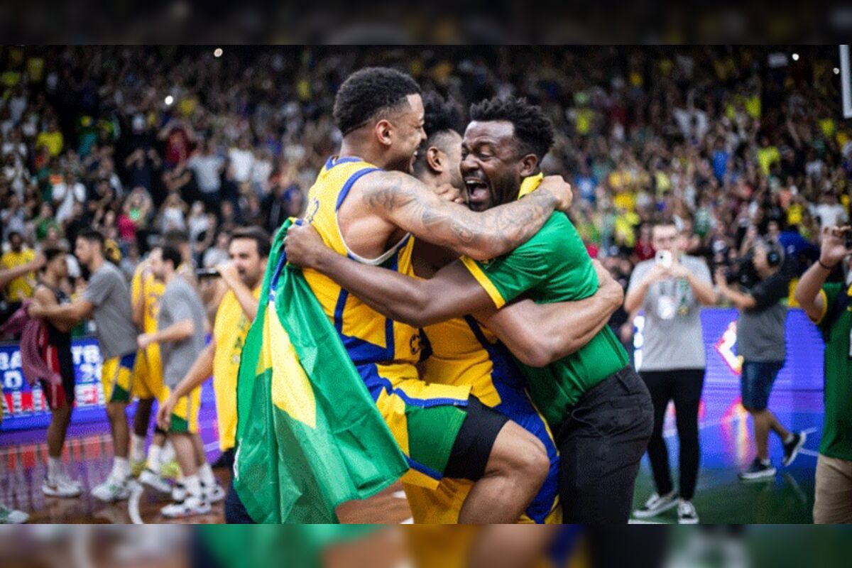 Basquete masculino vence no primeiro jogo da fase classificatória