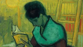 A tela 'A Leitora de Romances', pintada por Van Gogh em 1888, é objeto de disputa judicial nos EUA.