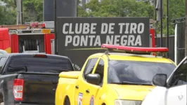 Cerca de 20 pessoas estavam no Clube de Tiros