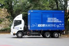 Imagem ilustrativa da notícia JAC lançou caminhão médio elétrico