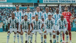 Equipe do Paysandu que tem sido trabalhada pelo técnico Márcio Fernandes, para os jogos do Parazão 2023