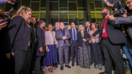 Grupo visitou a sede da Corte após reunião no Palácio do Planalto