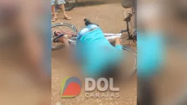 O homem conhecido como "Clodoaldo" foi alvejado com três tiros enquanto pedalava