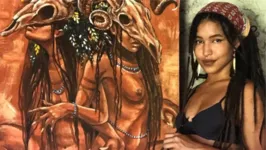 Amanda tinha mulheres indígenas e pretas como protagonistas da maioria de suas obras.