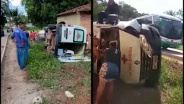 No vídeo é possível ver pessoas tentando socorrer o condutor do veículo.