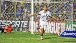 Fabinho marcou o gol da vitória contra o Águia