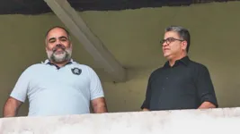 Fábio Bentes e Marcelo Cabo estiveram presentes no evento