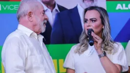 Presidente Lula (PT) com a ministra do Turismo, Daniela Carneiro (União Brasil).
