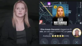 Elize tenta ganhar a vida como motorista de aplicativo após liberdade condicional.