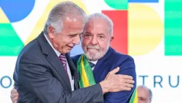 Presidente Lula e José Múcio, ministro da Defesa.