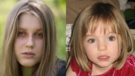Em fotos publicadas, a mulher mostra a semelhança entre ela e a criança desaparecida.