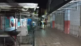 Crime no centro comercial de Belém