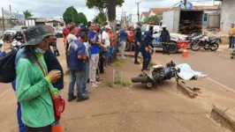 Momento do acidente foi registrado por câmera de segurança