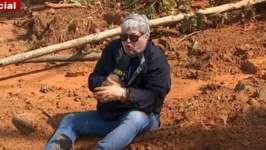 Apresentador ficou emocionado com a situação do local