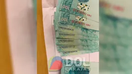 A Polícia Federal prendeu um suspeito com R$ 1 mil em notas falsas no município de Redenção, nesta quarta-feira (18).