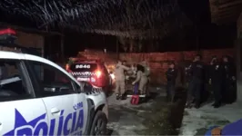 Assaltante troca tiros com a Pm e acabe ferido