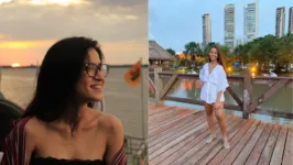 Rebeca Amaral e Gersica Silva falam sobre a coincidência de fazer aniversário no mesmo dia que Belém.