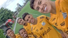 Ivonei, Zabala, João Victor Balão, Cadu e Kevyson se apresentaram no profissional