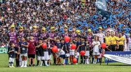 Torcida azulina deu show à parte, nas arquibancadas