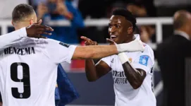 Clube europeu confirmou o favoritismo da final ao marcar logo nos primeiros minutos, com Vinicius Júnior