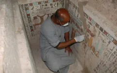 A tumba foi construída para abrigar os restos mortais de um homem chamado Meru.