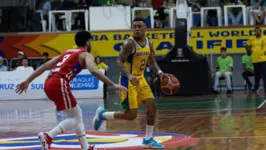 A seleção masculina de basquete foi derrotada para o Porto Rico.