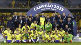 Ricardo Gluck Paul chefiou a delegação do Brasil no Sul-Americano Sub-20