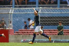 Renan Thiago marcou o gol da classificação do Simbazinho para a 3ª fase da Copinha