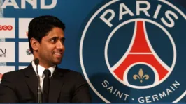 Nasser Al-Khelaifi, presidente do PSG, está em grandes apuros